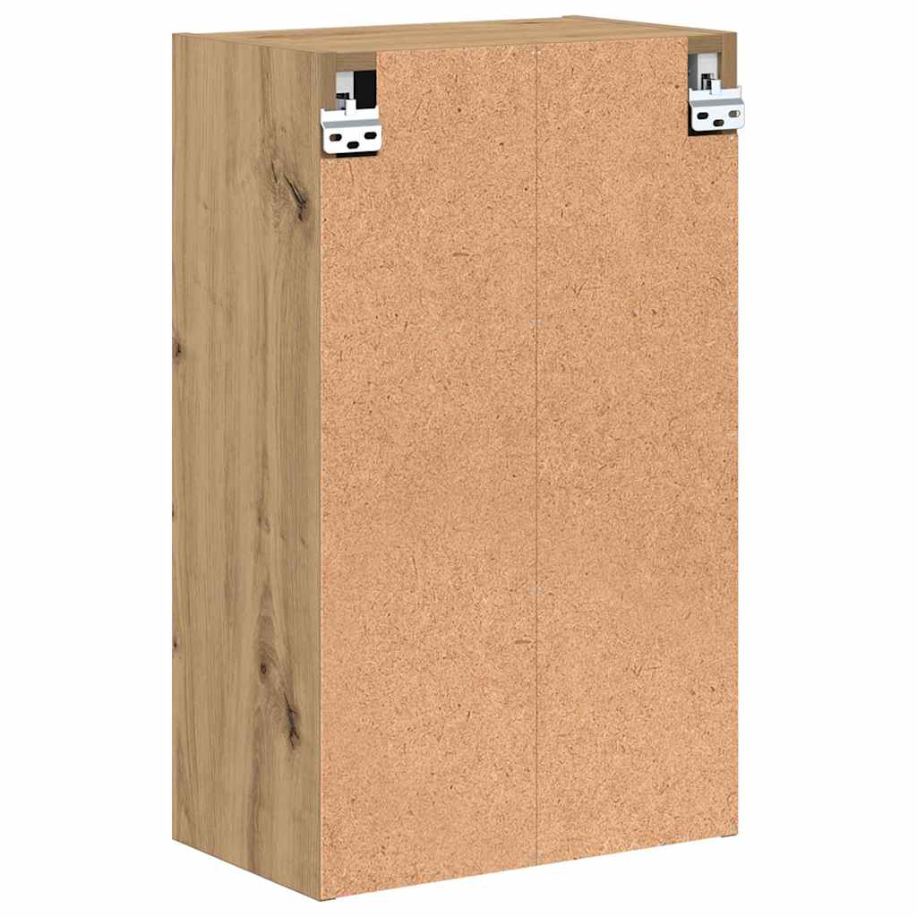 Badezimmer Schrank Wandmontiert Artisan-Eiche 39 x 23,5 x 65 cm